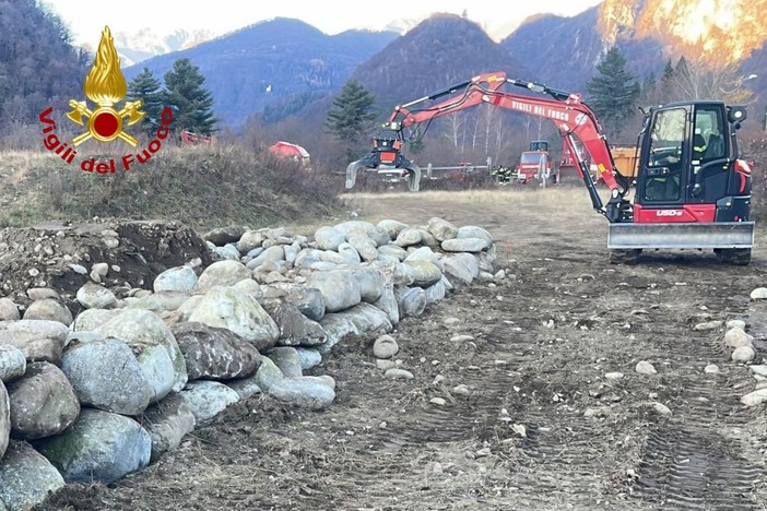 Vigili del Fuoco, sei giorni di addestramento a Varallo per le emergenze