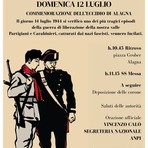Alagna ricorda i caduti dell’eccidio del 14 luglio 1944