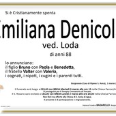 Emiliana Denicola, ved. Loda