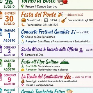 Scopa, calendario estivo 2026 tra feste, musica, tradizione e appuntamenti per famiglie