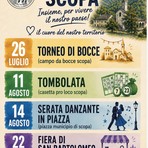 Scopa, estate con la Pro Loco tra bocce, tombola, ballo e Fiera di San Bartolomeo Scopa, estate con la Pro Loco tra bocce, tombola, ballo e Fiera di San Bartolomeo
