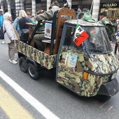 Adunata, Alpino insultato nella cittadella di Brignole: si sente male dopo una lite con due giovani (foto Facebook Adunata Alpini)