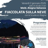 Alagna Valsesia, fiaccolata sulla neve al Wold con la Scuola sci: in programma anche uno spettacolo pirotecnico Alagna Valsesia, fiaccolata sulla neve al Wold con la Scuola sci: in programma anche uno spettacolo pirotecnico