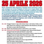 A Grignasco il 25 Aprile tra corteo, omaggi ai caduti e orazione ufficiale di Bruno Rinaldi