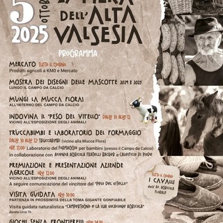 Campertogno ospita la 27ª Fiera dell’Alta Valsesia