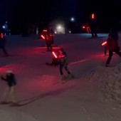 Alpe di Mera, fiaccolata “Enzo Poletti”: in 80 sulla neve per la quinta edizione del memoriale Alpe di Mera, fiaccolata “Enzo Poletti”: in 80 sulla neve per la quinta edizione del memoriale