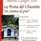 A Carcoforo la 14ª Festa del Chiesetto “in ciuma al prà”