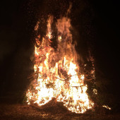A Valle Mosso torna anche quest’anno il Falò della Vigilia (foto di repertorio)
