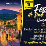 A Quarona l’estate saluta in piazza tra musica, aperitivi e cene