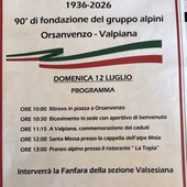 Valduggia e Cellio con Breia, gli Alpini celebrano i 90 anni del gruppo Orsanvenzo-Valpiana
