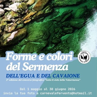 “Forme e colori del Sermenza”, torna il concorso fotografico a Fervento “Forme e colori del Sermenza”, torna il concorso fotografico a Fervento