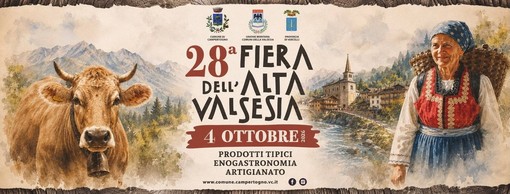 A Campertogno torna la Fiera dell’Alta Valsesia: il 4 ottobre la 28ª edizione