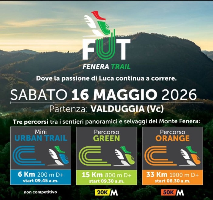Fenera Trail, a Valduggia la prima edizione tra i sentieri del Monte Fenera