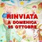 Fiera di Doccio rinviata al 25 ottobre per il maltempo