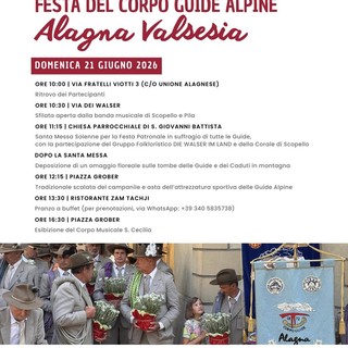 Alagna celebra la Festa del Corpo Guide Alpine