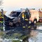 Dal Vercellese: Furgone in fiamme alla cascina Pragilardo di Santhià Dal Vercellese: Furgone in fiamme alla cascina Pragilardo di Santhià