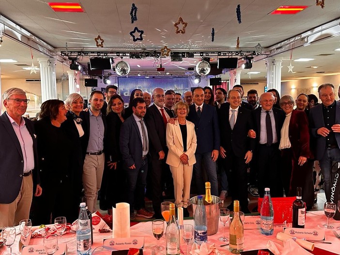 Cena natalizia di Forza Italia Vercelli Valsesia