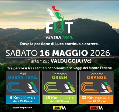 Fenera Trail, a Valduggia la prima edizione tra i sentieri del Monte Fenera