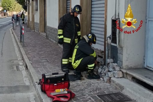 Fuga di gas in viale Varallo a Borgosesia, intervengono i Vigili del Fuoco Fuga di gas in viale Varallo a Borgosesia, intervengono i Vigili del Fuoco