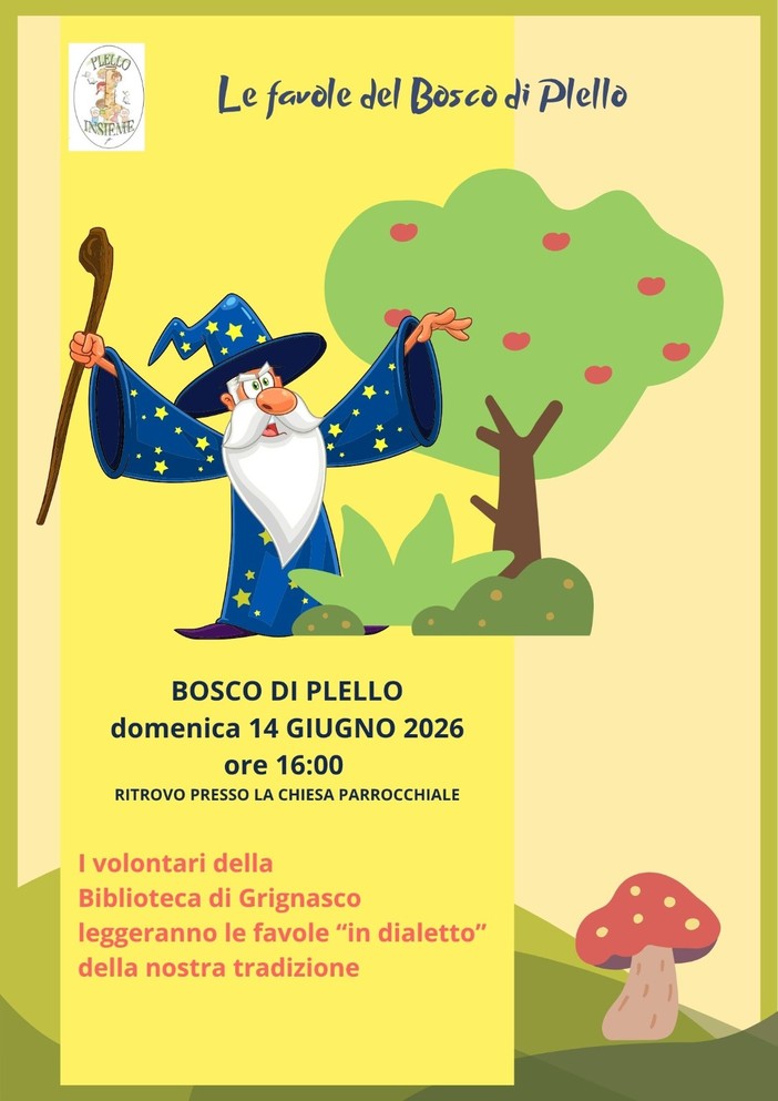Nel Bosco di Plello un pomeriggio di favole in dialetto Nel Bosco di Plello un pomeriggio di favole in dialetto