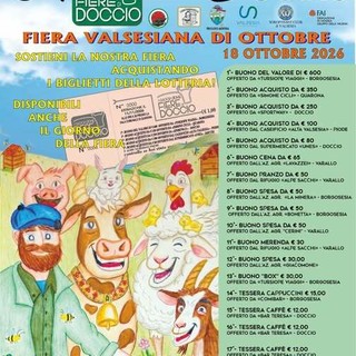 A Doccio una domenica di tradizione con la 31ª Fiera e la grande lotteria