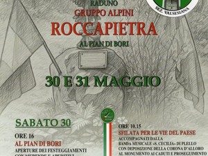 Roccapietra, due giorni di raduno per il Gruppo Alpini al Pian di Bori Roccapietra, due giorni di raduno per il Gruppo Alpini al Pian di Bori