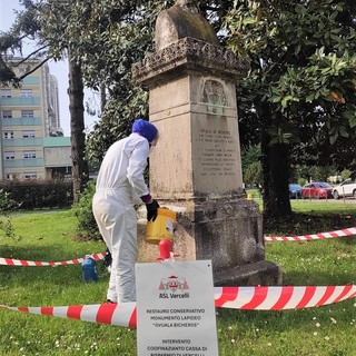 A Vercelli al via il restauro della statua del Cardinale Guala Bicchieri