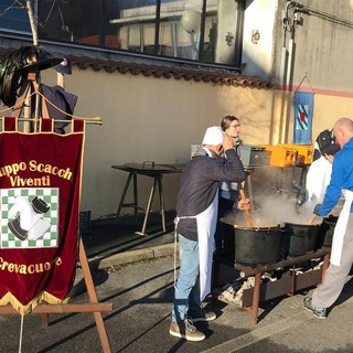 A Crevacuore la distribuzione di Polenta e tapulone aspettando il Carnevale (foto di repertorio)