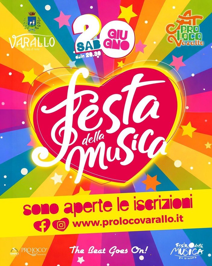 Festa della Musica 2026 a Varallo, aperte le iscrizioni per artisti, gruppi e cori
