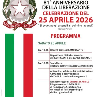 Romagnano Sesia celebra il 25 Aprile: cerimonia al camposanto, messa e omaggio ai Partigiani caduti