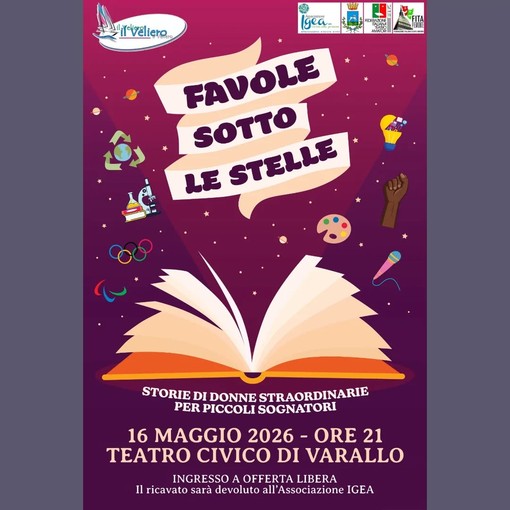 Al Teatro Civico di Varallo una serata con “Favole sotto le stelle”