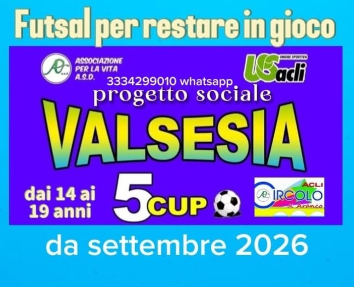 Borgosesia, nasce il fondo “Futsal, per restare in gioco”: sport e comunità contro bullismo ed esclusione