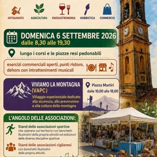 A Cigliano una domenica tra sapori, associazioni e cultura della montagna per la Fiera di Sant’Emiliano