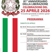 Romagnano Sesia celebra il 25 Aprile: cerimonia al camposanto, messa e omaggio ai Partigiani caduti