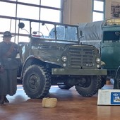 I mezzi della fondazione Marazzato accanto agli Alpini: tre appuntamenti nel mese di maggio.