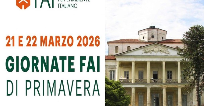 Villa Caccia al centro delle Giornate FAI di Primavera 2026: a Romagnano Sesia un weekend tra cultura, visite e mercato Slow Food Villa Caccia al centro delle Giornate FAI di Primavera 2026: a Romagnano Sesia un weekend tra cultura, visite e mercato Slow Food