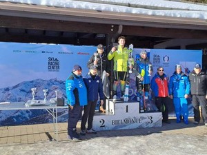 Bielmonte, il Trofeo Zegna parla spagnolo: Barata Mercadal è 1° nello slalom speciale FOTO