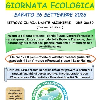 Gattinara, sabato una giornata ecologica tra volontariato, ambiente e attività per i più giovani