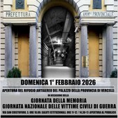 Vercelli apre al pubblico il rifugio antiaereo del Palazzo della Provincia per la Giornata della Memoria