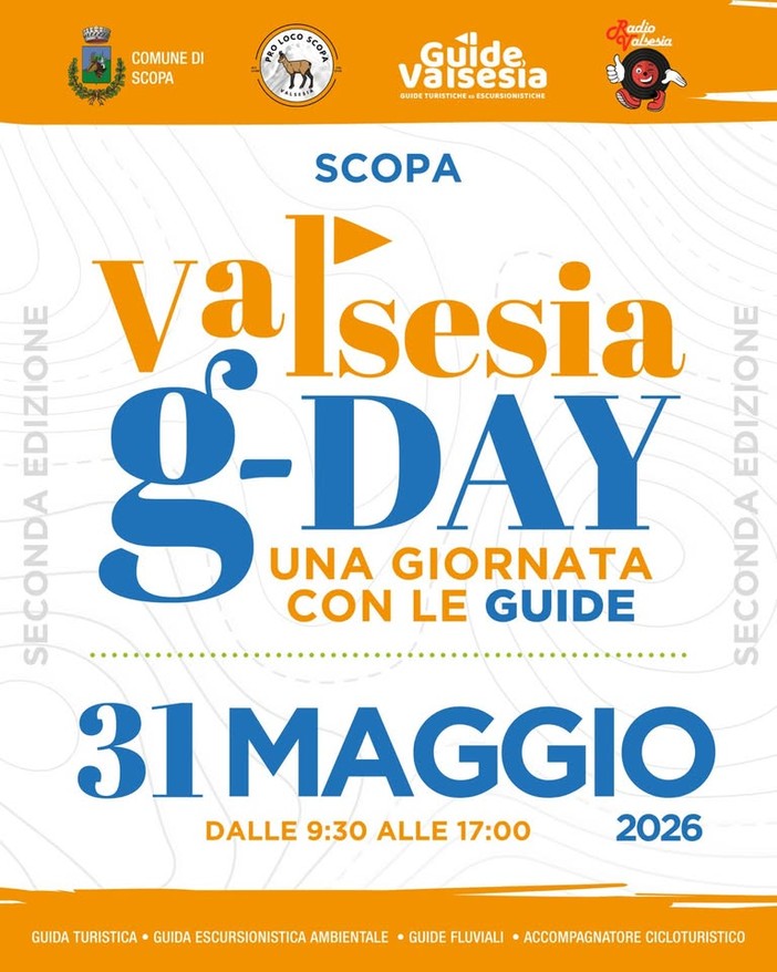Sarà a Scopa la Giornata delle Guide della Valsesia