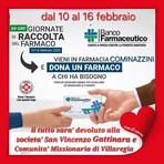 Giornate di Raccolta del Farmaco: la Società San Vincenzo e la Comunità Missionaria in prima linea