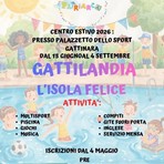 Gattinara, al via le iscrizioni per “Gattilandia – L’isola felice”, centro estivo 2026 al Palazzetto dello Sport Gattinara, al via le iscrizioni per “Gattilandia – L’isola felice”, centro estivo 2026 al Palazzetto dello Sport