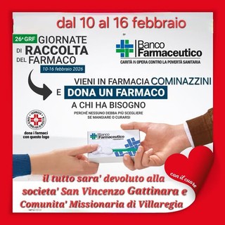 Giornate di Raccolta del Farmaco: la Società San Vincenzo e la Comunità Missionaria in prima linea