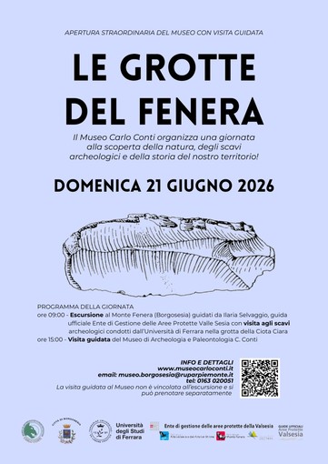 Le Grotte del Fenera, una giornata tra natura, archeologia e storia del territorio Le Grotte del Fenera, una giornata tra natura, archeologia e storia del territorio