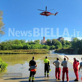 Ciclista disperso al guado di Castelletto Cervo, proseguono le ricerche: ispezionati ponti e greto fino a Quinto Vercellese Ciclista disperso al guado di Castelletto Cervo, proseguono le ricerche: ispezionati ponti e greto fino a Quinto Vercellese