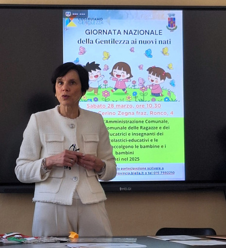 Valdilana celebra i nuovi nati nella Giornata Nazionale della Gentilezza (foto dalla pagina Facebook di Comune di Valdilana)