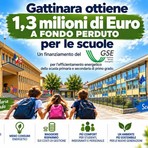 Gattinara, oltre 1,3 milioni di euro per l’efficientamento energetico delle scuole