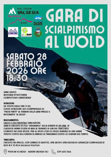 Sci e sci alpinismo in Valsesia: tra Scopello e Alagna un weekend tra giovani e notturna “Al Wold”