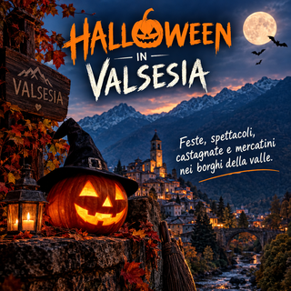 Weekend in Valsesia: Halloween, castagnate, mercatini e spettacoli