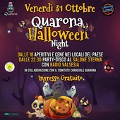 Quarona si prepara a una notte da brividi con la “Halloween Night”